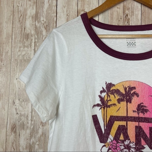 Vans Palmsie OTW Skim Short Sleeve Tee Sz XL - Picture 4 of 9
